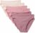 Amazon Essentials Slip Bikini a Taglio Alto in Cotone Elasticizzato Donna, Confezione Multipla – B0FVLFLLCD