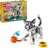 LEGO Creator 3 in 1 Gatto Giocoso Giocattolo – Animale che si Trasforma in Piccione o in Cane Domestico – Regalo di Compleanno Creativo per Bambine e Bambini da 8 Anni in su – 31163 – B0DHSDDDZ6