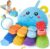 hahaland Giochi Montessori 6 Mesi, Peluche Polpo Multisensoriale con Sonaglio & Specchio, Giochi Tummy Time Neonato con Dentizione, Regalo Neonato 0 3 6 9 Mesi – B0DRNLZMCB