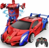 Braxel Macchina Telecomandata per Bambini, Trasforma Robot Giocattolo, Giochi Bambini 3 4 5 6 7 8 Anni, Regalo Bambino 3-9 Anni Maschio, Auto Radiocomandata Regalo Compleanno Natale Bambino – B0DR85Z14R