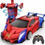 Braxel Macchina Telecomandata per Bambini, Trasforma Robot Giocattolo, Giochi Bambini 3 4 5 6 7 8 Anni, Regalo Bambino 3-9 Anni Maschio, Auto Radiocomandata Regalo Compleanno Natale Bambino – B0DR85Z14R