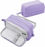 Astuccio 3+1 Scomparti Bambina Ragazzo, Astuccio Scuola Elementare Astuccio Grande Astuccio Portapenne Astuccio Ragazza Scuola Media, Viola Chiaro – B0DN3F8LFG