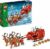 LEGO Slitta di Babbo Natale Giocattolo – Set di Giochi Natalizi per Bambini e Bambine da 9 Anni in su con Minifigure, Renne, Chitarra, Orsacchiotto e Sci, Idea Regalo Decorazione Casa – 40499 – B09HNZ431F