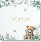 Album Nascita Bambino/a fino a 5 Anni – 76 Pagine con Adesivi Oro – Libro Nascita Bimbo/a, Album Ricordi Neonato – Idea Regalo Nascita e Baby Shower, Genere Neutro (Italiano) – B0CVV4CYJB