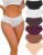 ALL OF ME Confezione da 6 Pezzi di Biancheria Intima da Donna in Cotone Brasiliano, Slip in Pizzo Morbido Hipster Sexy Panties, Mutandine da Donna – B0D95X6WB4