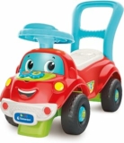 Clementoni Baby Nicolò Go Go 3 in 1, Macchinina Bambino 1 Anno, Gioco Prima Infanzia Primi Passi, Cavalcabile e Centro Attività Italiano e Inglese, Stimola Motilità e Curiosità, Made in Italy, 17747 – B0B4KQQ8S3