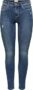 ONLY Jeans Aderenti da Donna a Vita Normale in Denim Stretch con Design Usato Sbiancato ONLWAUW – B08B624K1V