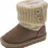 LAZAZAFI Stivali Ragazze Ragazzi Invernali Stivali da Neve Impermeabili Caldo Peluche Bambini Stivaletti All’aperto Antiscivolo Scarpe Trekking – B0DF2QKG51