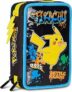 Seven Astuccio Scuola Pokemon 3 Zip, Nero, Portapenne Triplo Scomparto Completo Di Penne, Matite, Colori, Accessori, Scuole Elementari, Bambino – B0F9B1716B