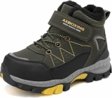 TARELO SINCE 1986 TARELO Bambini Scarpe da Trekking Ragazzi Inverno Caldo Neve Stivali Ragazzi Ragazze All’Aperto Antiscivolo Stivali Invernali 32-39EU – B0FGCY1LTW