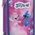 Set Zaino Scuola Elementare Bambina con Astuccio, Viola-Rosa | 2 Pezzi Zaini Zainetto Ragazza per Bambinas 7-16 anni, Ergonomico Cartella Scuola per Scuola Primaria e Media – B0GTZ3D133