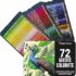 HIFORNY Set di 78 Matite Colorate Premium Black Edition per Adulti – 72 Matite Colorate con Extra, Nucleo Morbido per Artisti, Materiali Artistici per Principianti Adulti – B0CGQT88WZ