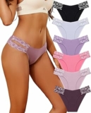 BeReady Mutande Donna Brasiliana Slip Donna Senza Cuciture Pizzo Culotte Donna Senza Cuciture Confortevole Invisibile Intimo Donna – B0C9WH5XZC