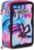 Seven Astuccio Scuola Elementare, 3 scomparti con Matite, Pennarelli, Penne, 3 Zip, Purple Flare, Bambina e Ragazza, rosa/nero – B0GY9LF61C