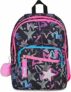 SJ GANG STYLE JAM GANG Zaino Scuola Doppio Scomparto, Sj Ever Star Drafts, Nero, 31 L, Con Tasca Porta Borraccia e Charm Staccabile, Elementari, Bambina – B0GLHKVYXH