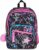 SJ GANG STYLE JAM GANG Zaino Scuola Doppio Scomparto, Sj Ever Star Drafts, Nero, 31 L, Con Tasca Porta Borraccia e Charm Staccabile, Elementari, Bambina – B0GLHKVYXH
