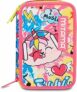 Mitama Astuccio Scuola 3 Scomparti, TRIPLO CATROCK, Contenuto 47 pz, Completo di Matite, Pennarelli, Portapenne Scuola Elementare Bambina – B0F67C7GVD
