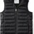 Amazon Essentials Bambini e Ragazzi Gilet Imbottito con Cappuccio, Leggero E Resistente all’Acqua – B07CJLDP3W