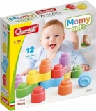 Quercetti Momy Soft, Costruzioni Morbide 12 pezzi, Giochi Bambini 6 Mesi e 3 Anni, Gioco Educativo 6-36 mesi, Regalo Bimbo 1 anno, Giocattoli Bambino 2 anni, Made in Italy – B0CYLXP93B