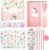 Maomaoyu Set di Cancelleria con Astuccio Unicorno, Regalo per Bambina 4-11 Anni, Penna e Diario Segreto, Rosa – B0C61D9VS4