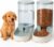 Edipets, Dispenser Cibo Gatti, Cani, Automatico, 2 Unità, 3.8L, Dispenser di Crocchette e Acqua per Animali Domestici (Grigio) – B09QXGHRM4