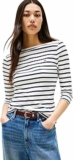 Tommy Hilfiger Maglietta Maniche Lunghe Donna Slim Scollo a Barca – B0DK2BV4C9