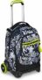 Seven Zaino Trolley Scuola Elementare Bambino, Zaino Sganciabile, Triplo Uso, New Tech, grigio/giallo – B0DZHFPMLV