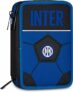 Seven Astuccio Scuola 3 Zip Inter, Blu, Triplo Scomparto, 45 pezzi, Set cancelleria incluso, Accessori Zaino, Scuola elementare, Bambini e ragazzi, Calcio, Prodotto ufficiale – B0GKQ2VBXK