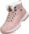 Mishansha Scarpe invernali per bambini, con calda imbottitura, taglia 24-36, Marrone classico – B08DJ5GGH9