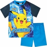 Pokémon Pokemon Pigiama Bambino | Pigiamone Corti Pikachu – B07RHSVWGY