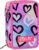 SJ GANG STYLE JAM GANG Astuccio Scuola 3 Zip, Rosa, Portapenne Triplo Scomparto Completo Di Penne, Matite, Colori, Accessori Zaino, Scuole Elementari, Bambina – B0DZHJ1VWT