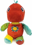 Clementoni Baby Milo Il Dinosauro, Peluche Neonato 6+ Mesi, Gioco Prima Infanzia, Insegna Parole, Colori e Numeri, Stimola Lo Sviluppo Multisensoriale, 100% Lavabile, Lingua Italiana, 17773 – B0BV7G5J66