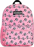 MINECRAFT Zainetti per Bambini con Tasca Frontale per Sport, Palestra, Viaggi – Regalo Bambino (Rosa) – B0BB837VB1