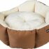 BAKAJI Cuccia per Animali Domestici in Legno, Casetta per Cani e Gatti con Tetto Apribile, Casa da Esterno ed Interno Resistente Intemperie e Agli Agenti Atmosferici Tettoia Asfaltata, 66 x 53 x 54 cm – B0H21T7V1C