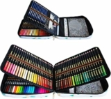72 Matite acquarellabili, 24 Pennarelli Punta A Pennello e 12 Matite per schizzi e accessori e matite colorate, Perfetto per artisti Principianti adulti che disegnano, colorano – B08ZKBJ117