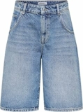 ONLY Onlmate Reg Baggy Long Shorts DNM Noos, Pantaloncini in Denim a Vita Media per l’uso Quotidiano Donna – B0DDQHQZCW